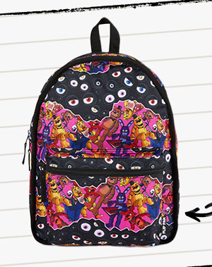Flip Pak Freddy Fazbear Reversible Backpack - Five Nights at Freddy's