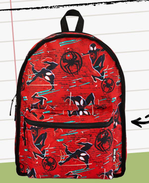Flip Pak Spider-Man: Across the Spider-Verse Miles Morales Reversible Backpack