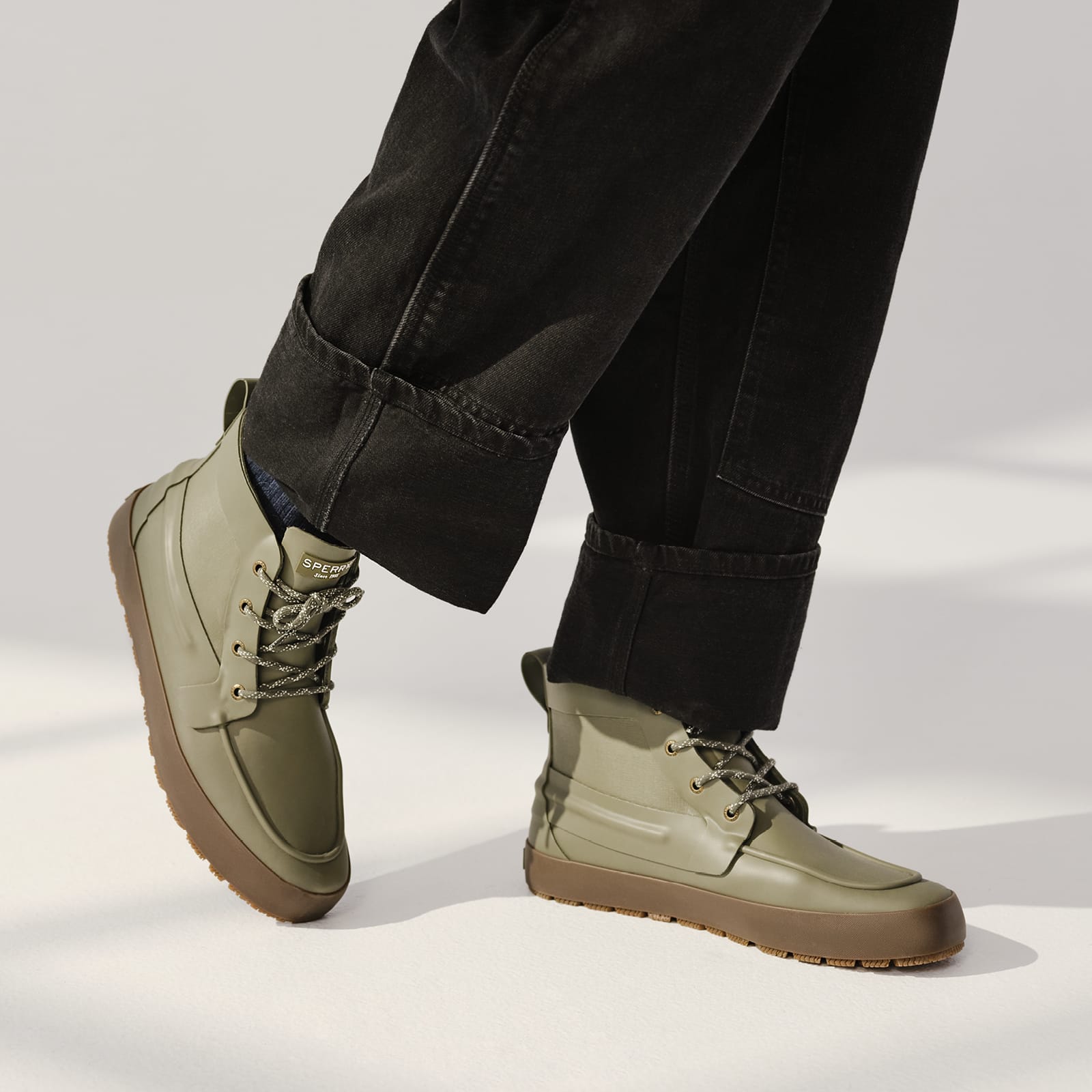 Sleek Lace Up Boot