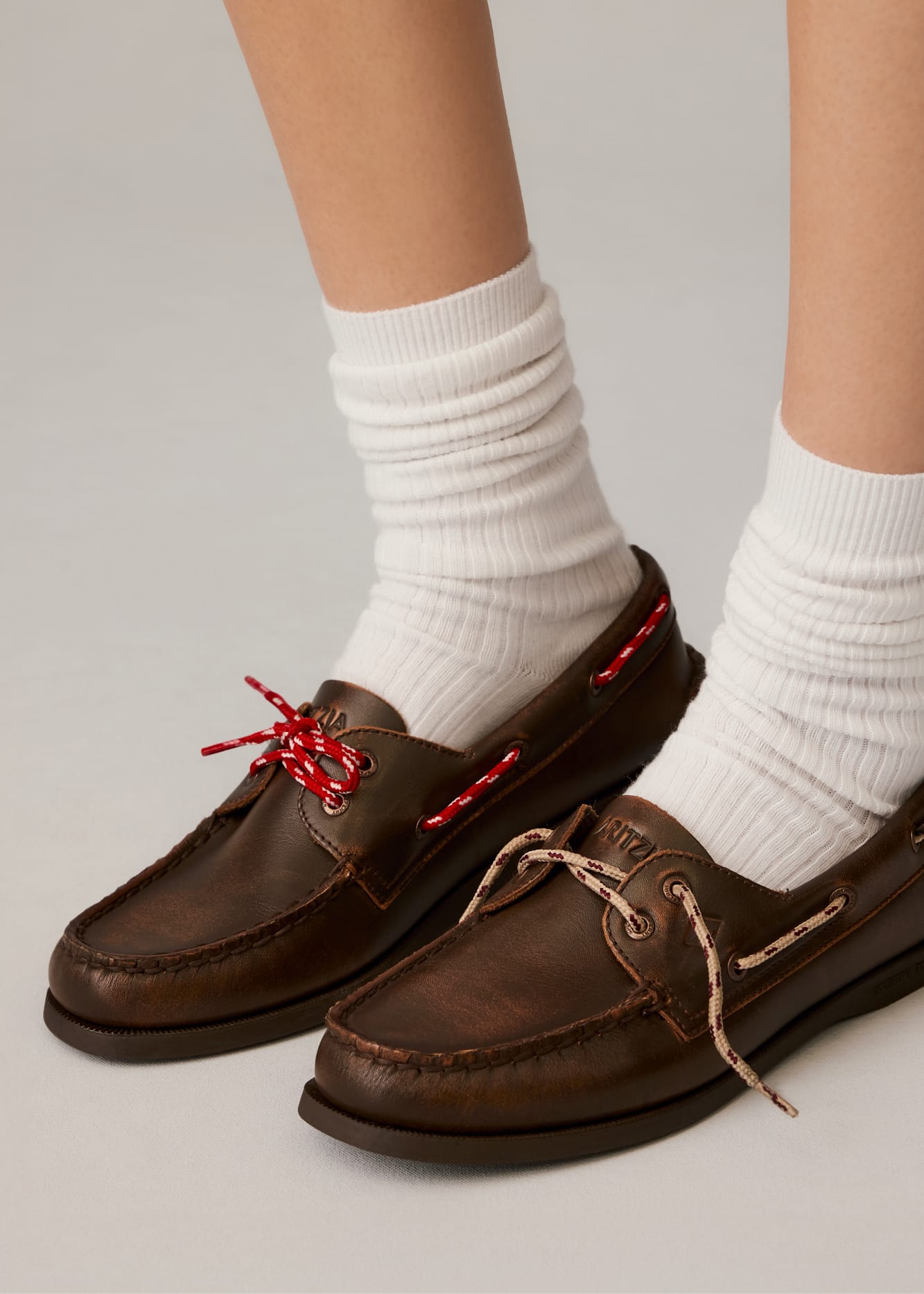 Sperry x Aritzia Authentic Original™ 2-Eye Boat Shoe in Dark Brown