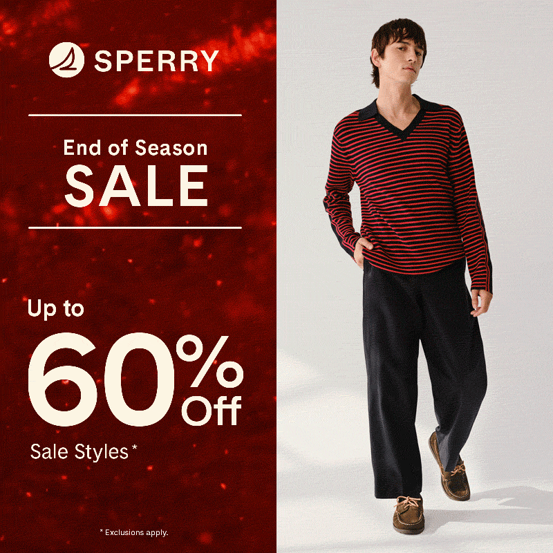 Up to 60% off Sale Styles