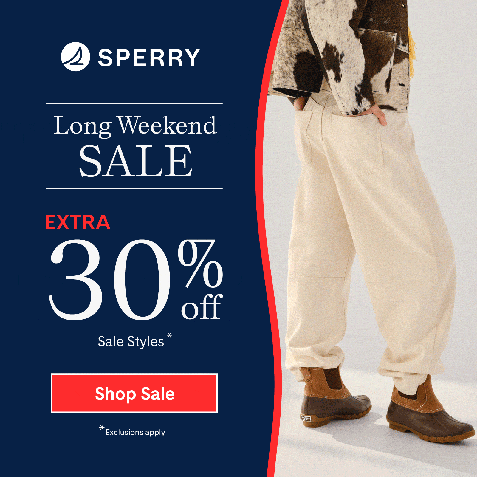 Extra 30% off Sale Styles
