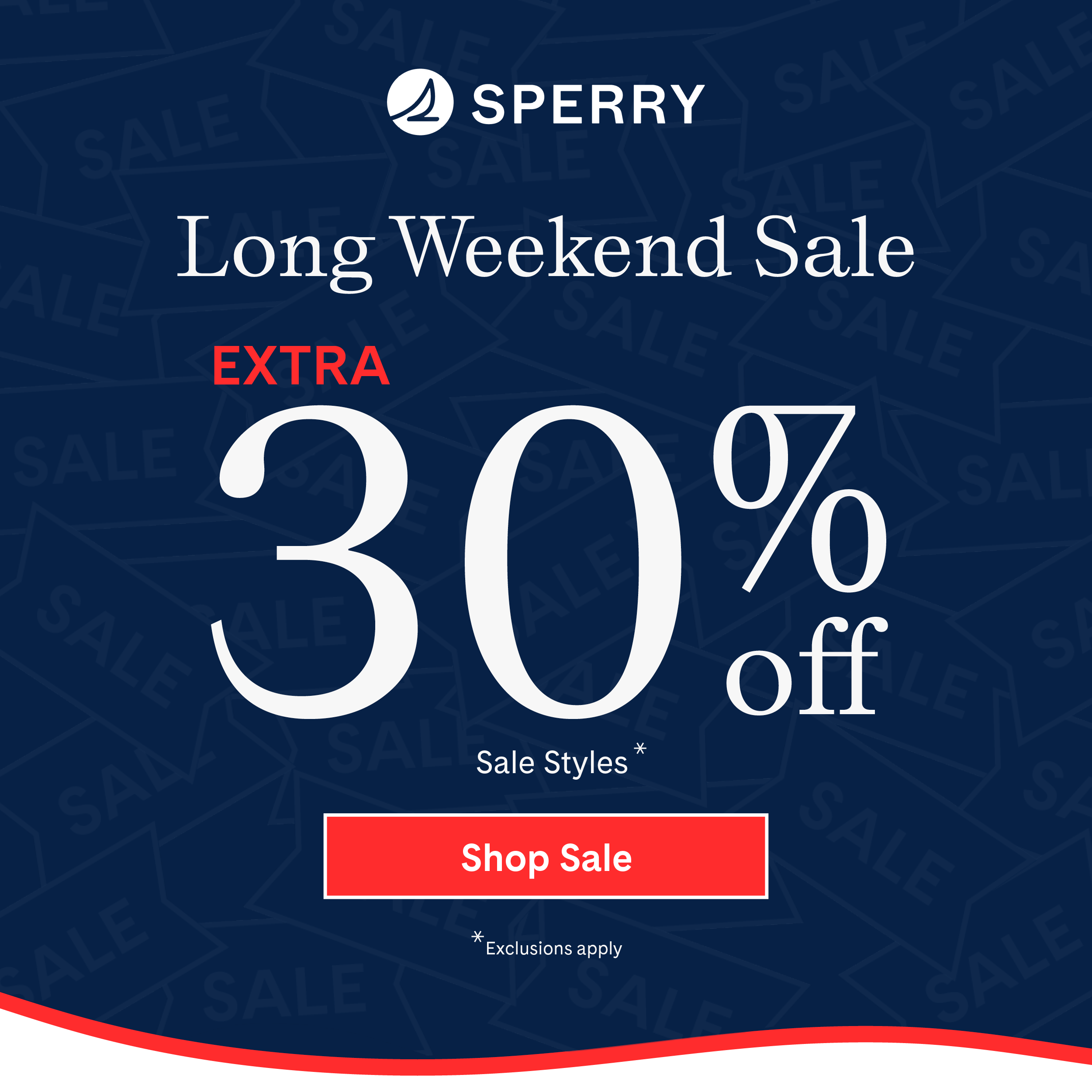 Extra 30% off Sale Styles