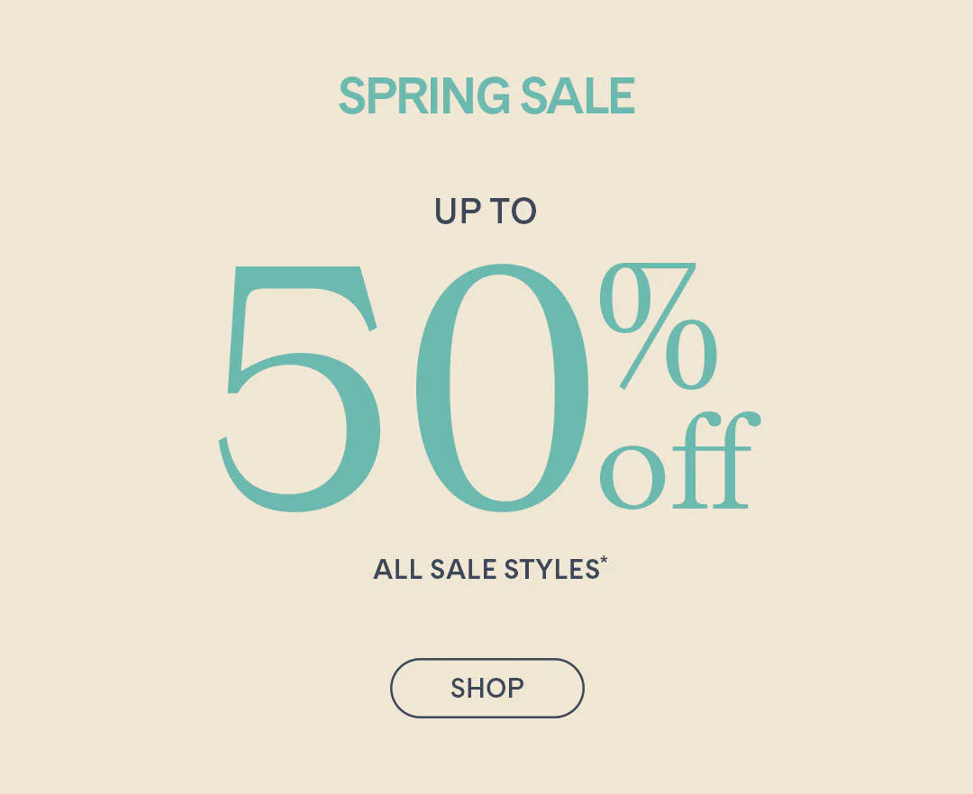 Up to 50% off Sale Styles