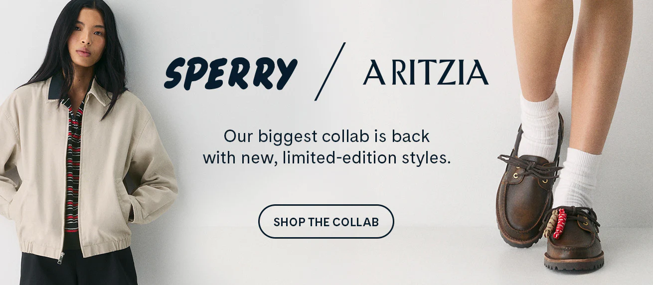Sperry x Aritzia
