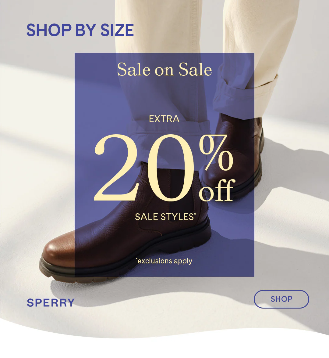 Extra 20% off Sale Styles