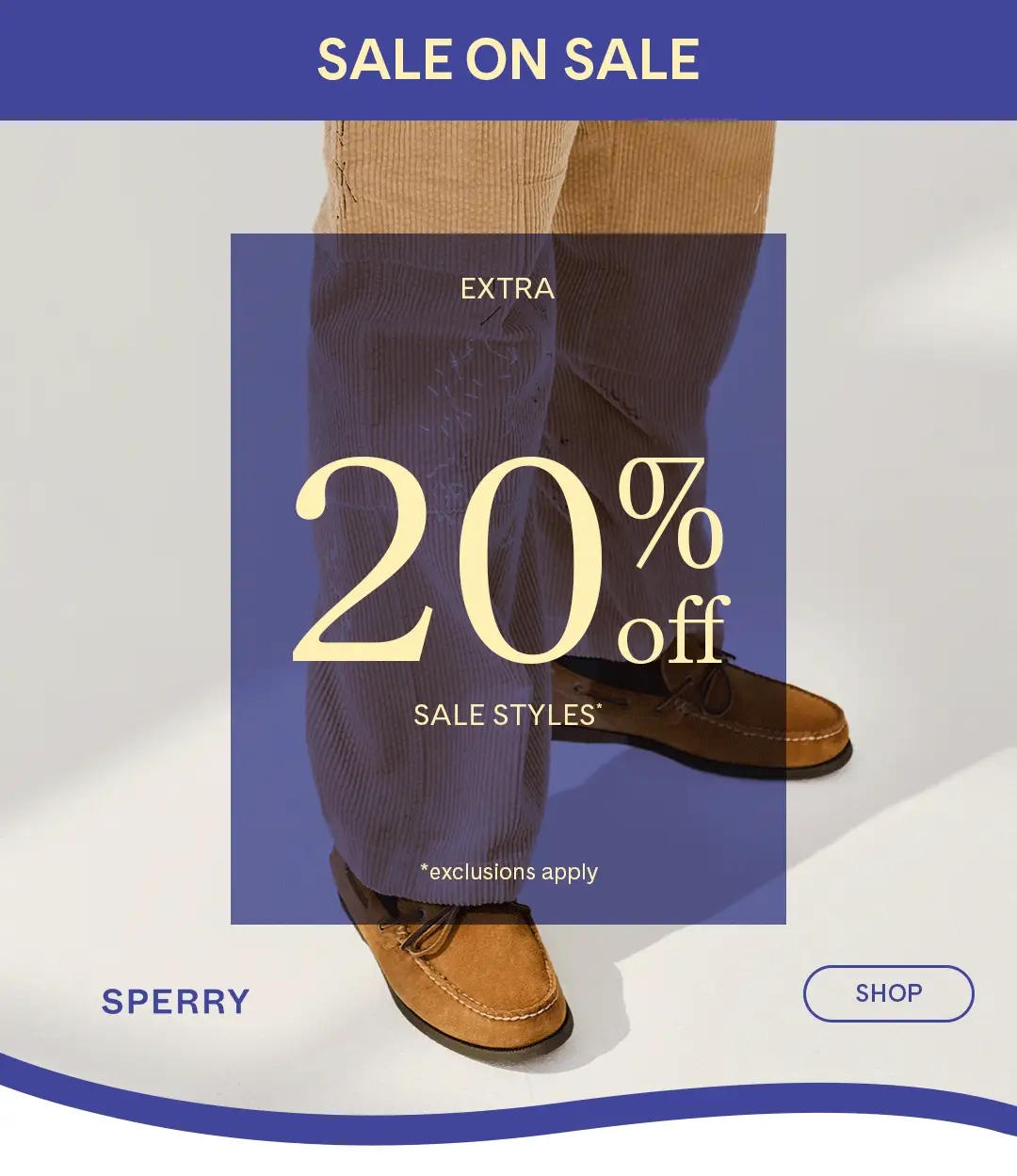 Extra 20% off Sale Styles