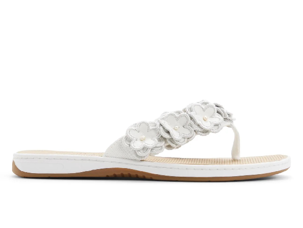 Seafish Floral Thong Sandal