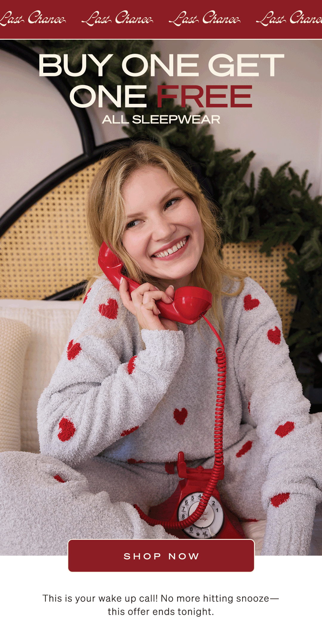 Shop Sleepwear BOGO Free