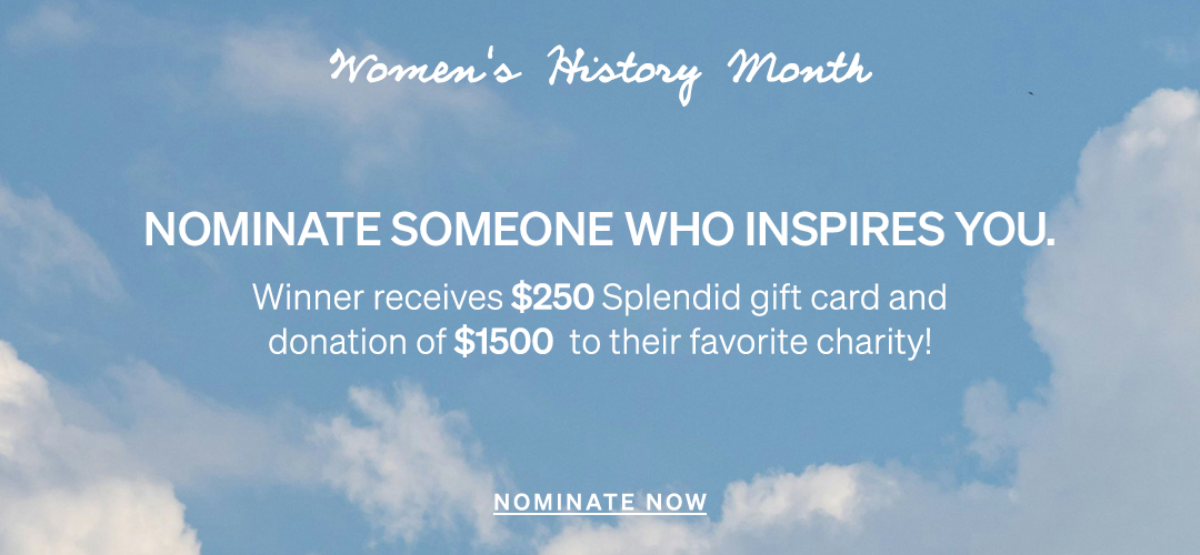 Nominate an Inspiring Woman