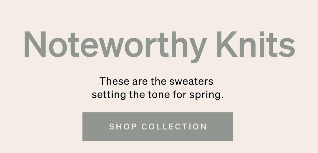 Shop Spring Knitwear