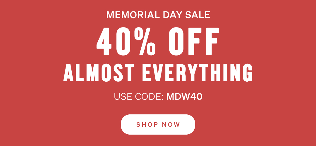 Shop Memorial Day Weekend Sale