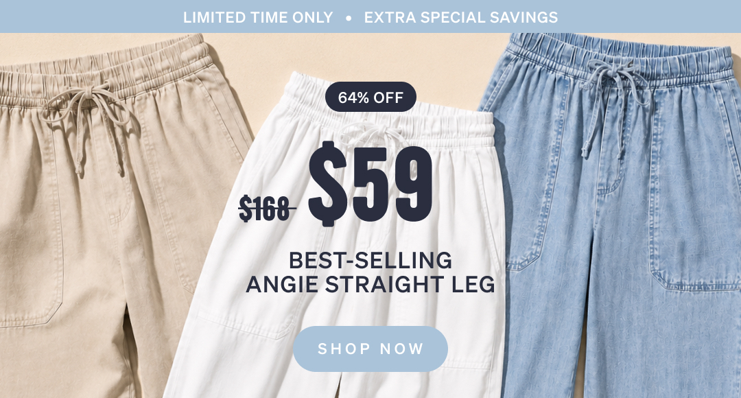 Shop Best-Selling Angie Straight Leg