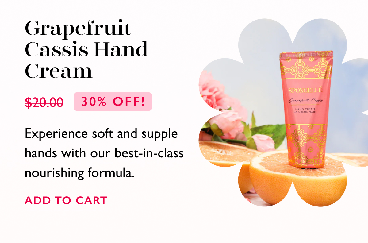 Grapefruit Cassis Hand Cream | 30% off! | Experience soft and supple hands with our best-in-class nourishing formula. | ADD TO CART