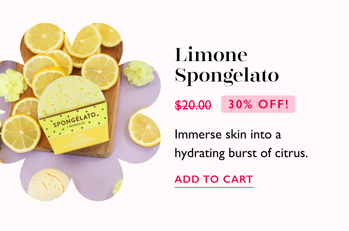 Limone Spongelato | 30% off! | Immerse skin into a hydrating burst of citrus. | ADD TO CART