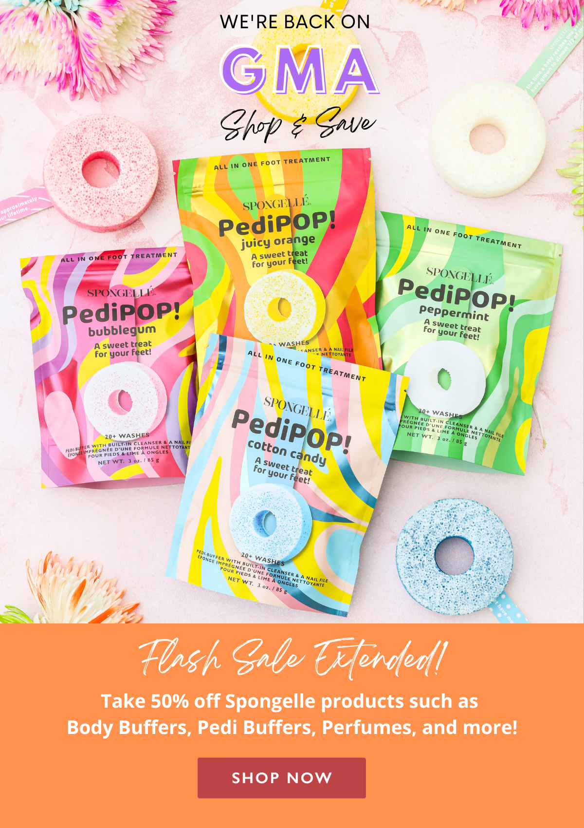 We're Back on GMA: Flash Sale!