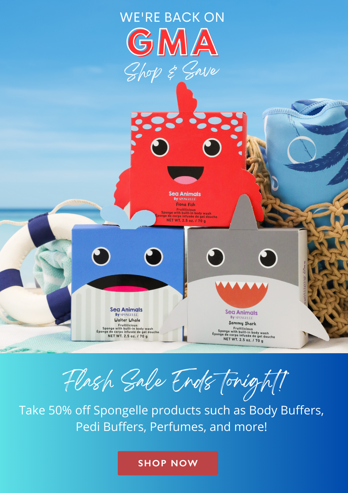 We're Back on GMA: Flash Sale!