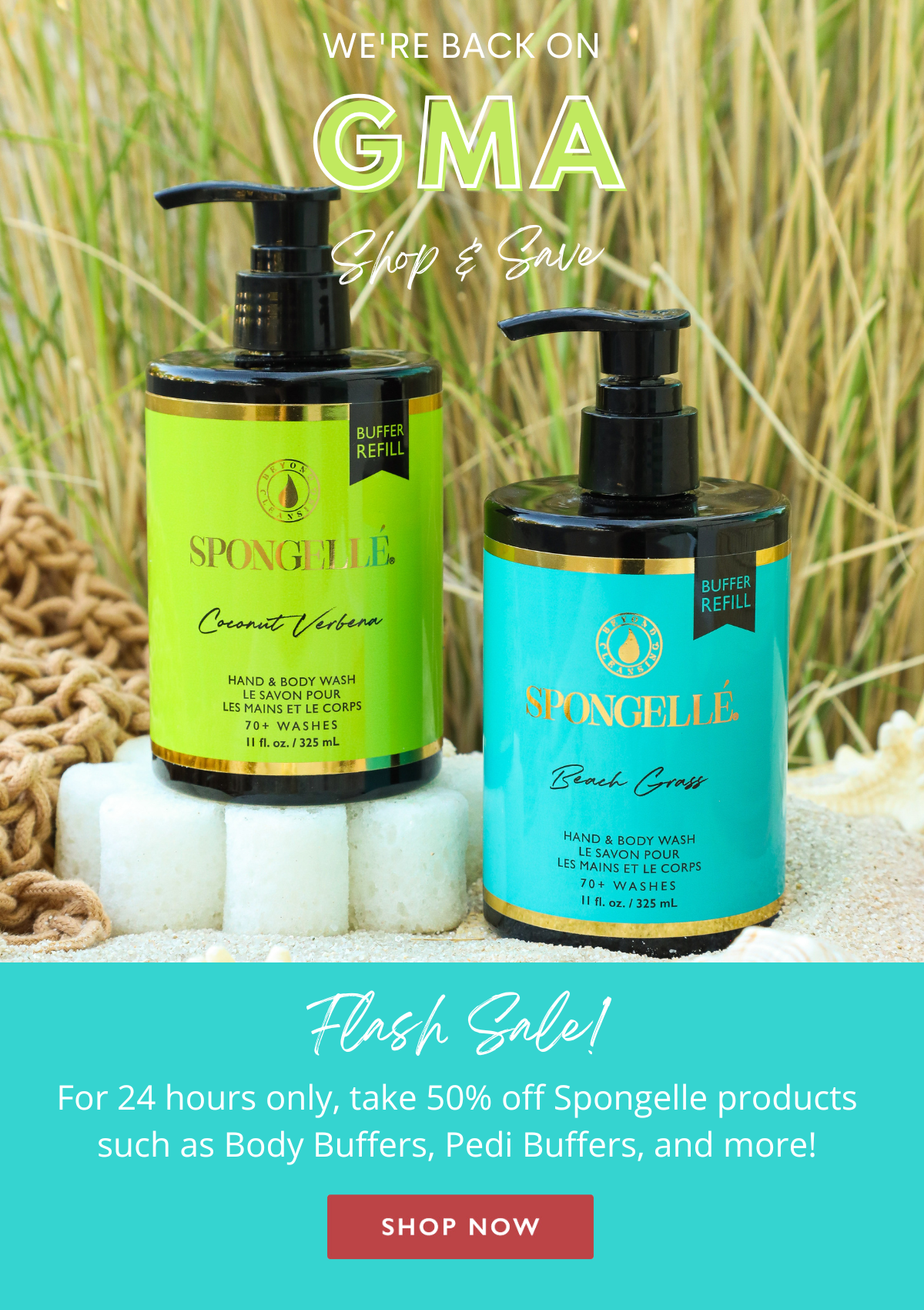 We're Back on GMA: Flash Sale!