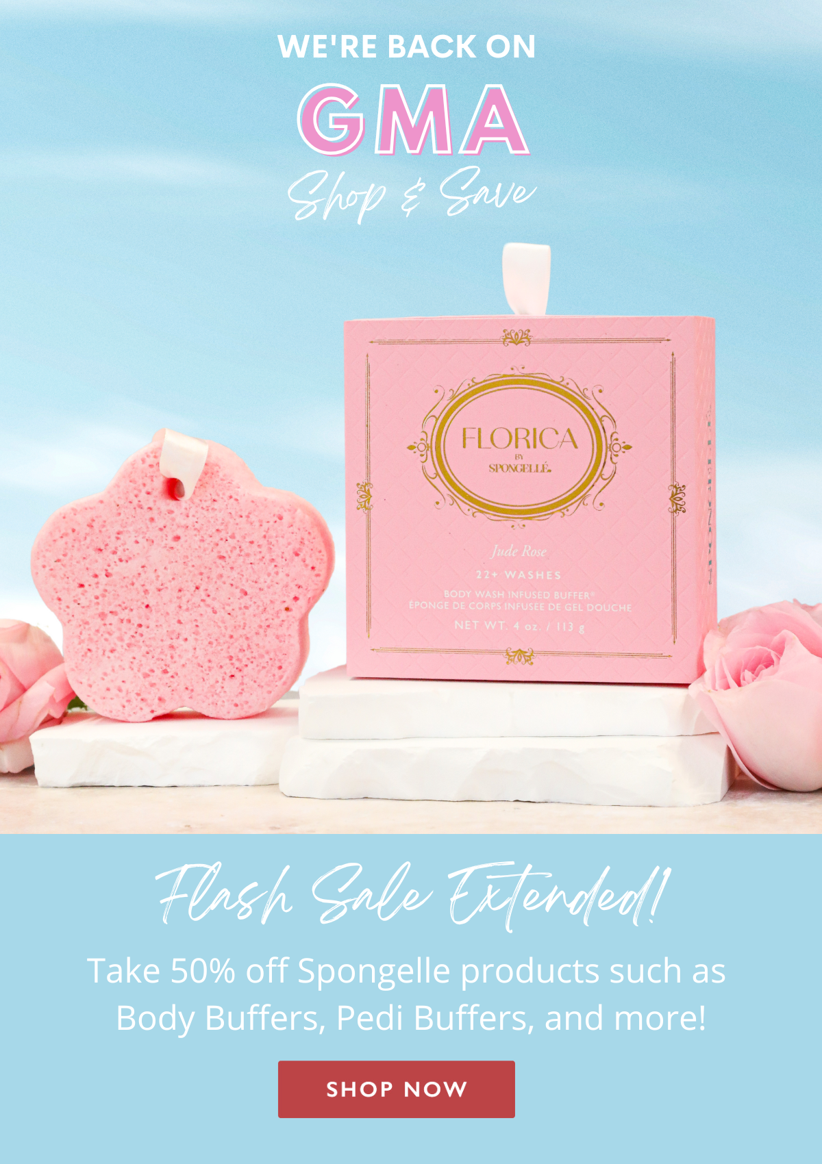 We're Back on GMA: Flash Sale!