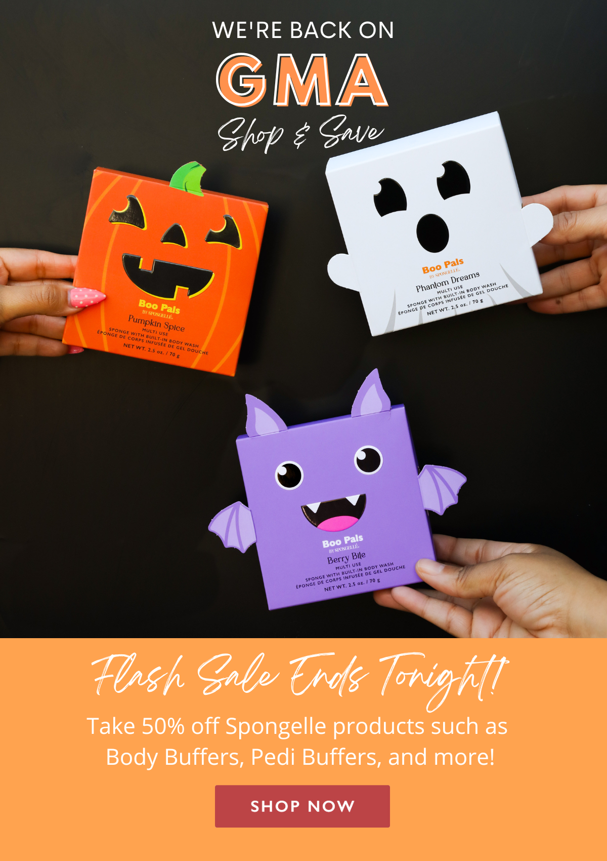 We're Back on GMA: Flash Sale!