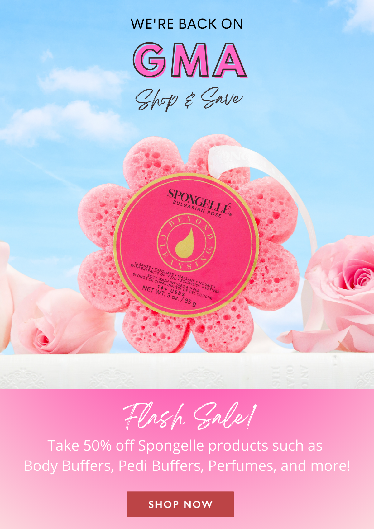 We're Back on GMA: Flash Sale!