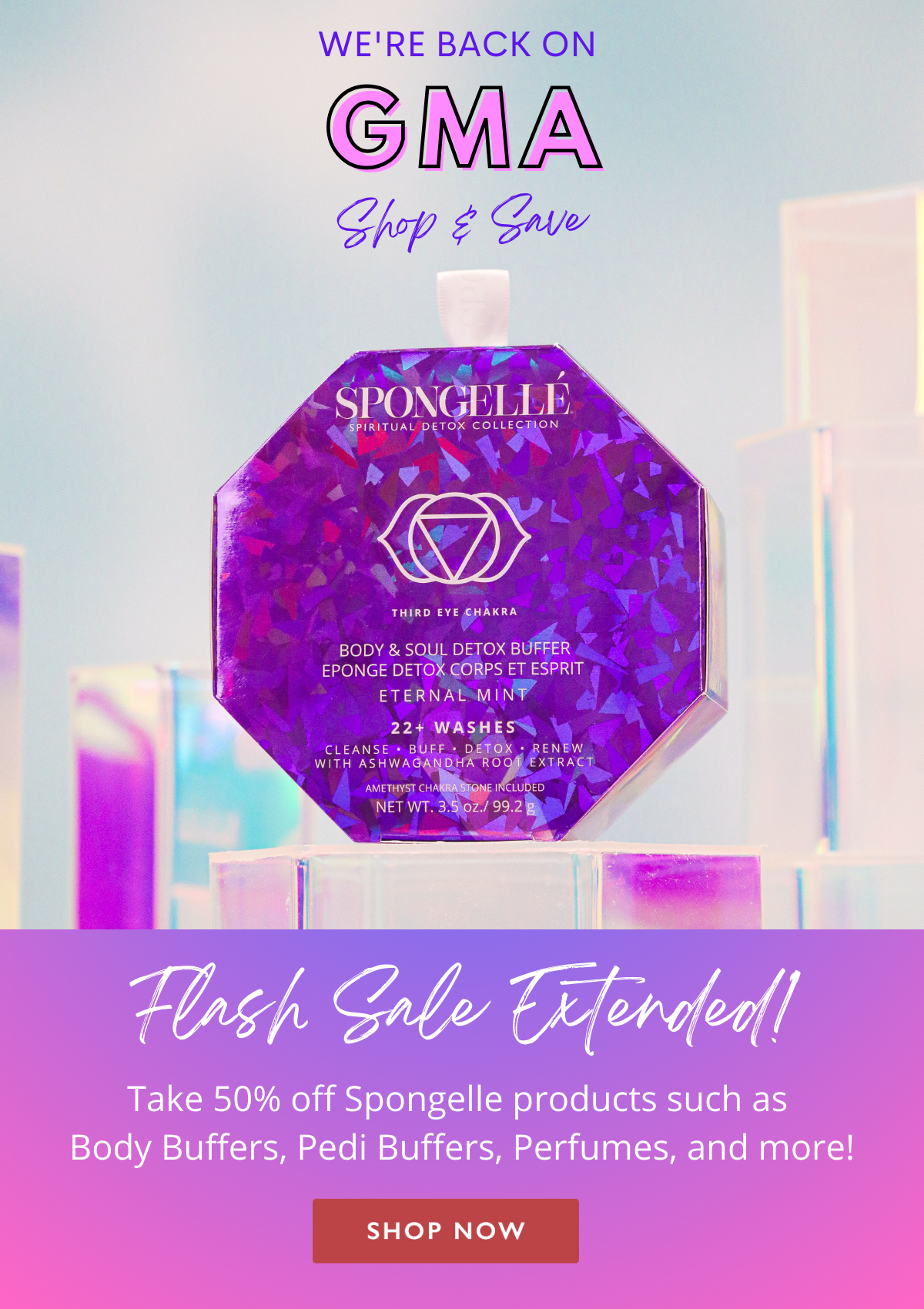 We're Back on GMA: Flash Sale!