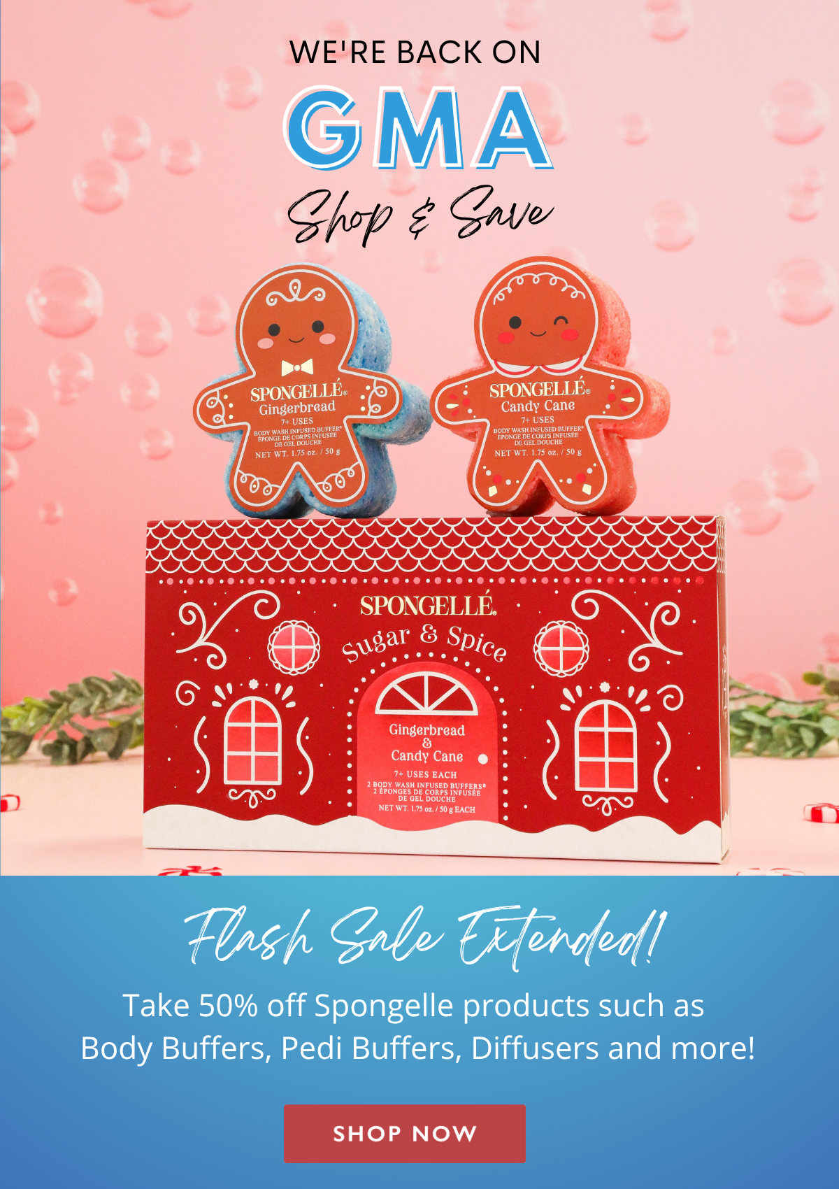 We're Back on GMA: Flash Sale!