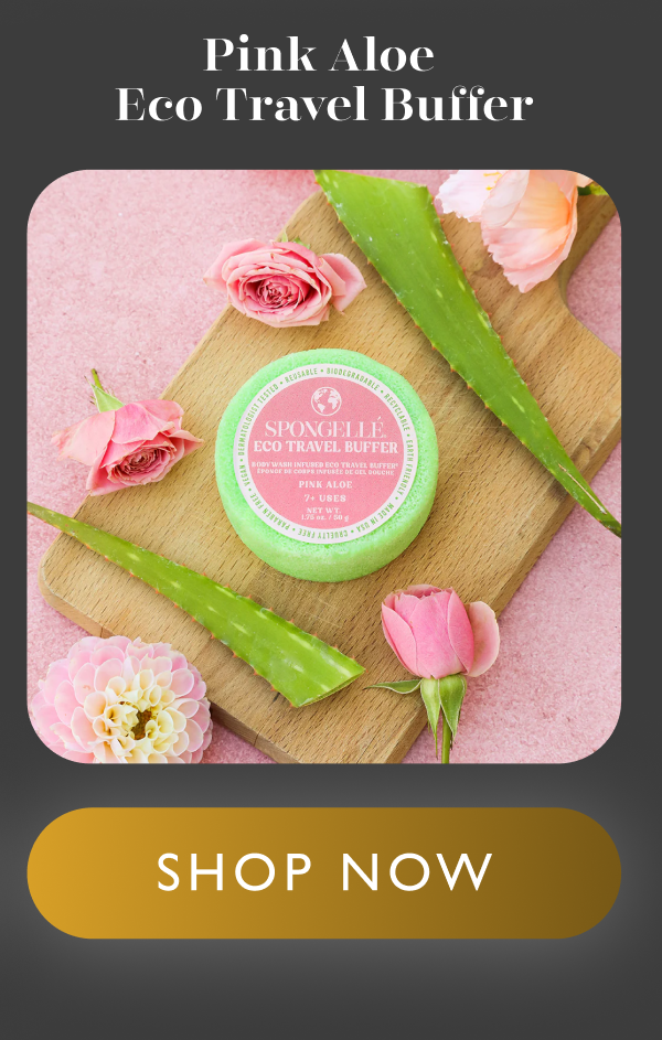 Pink Aloe  Eco Travel Buffer