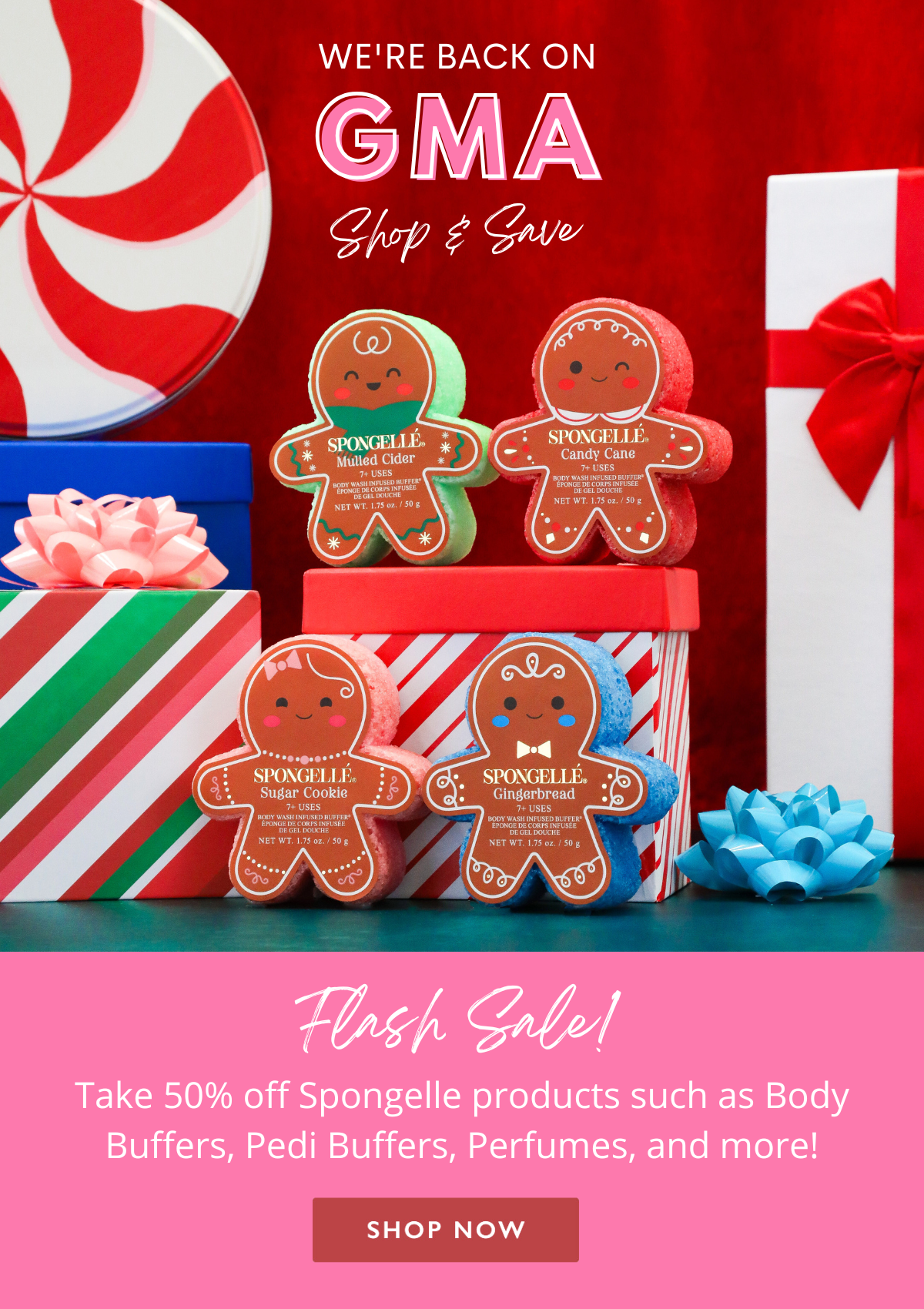 We're Back on GMA: Flash Sale!