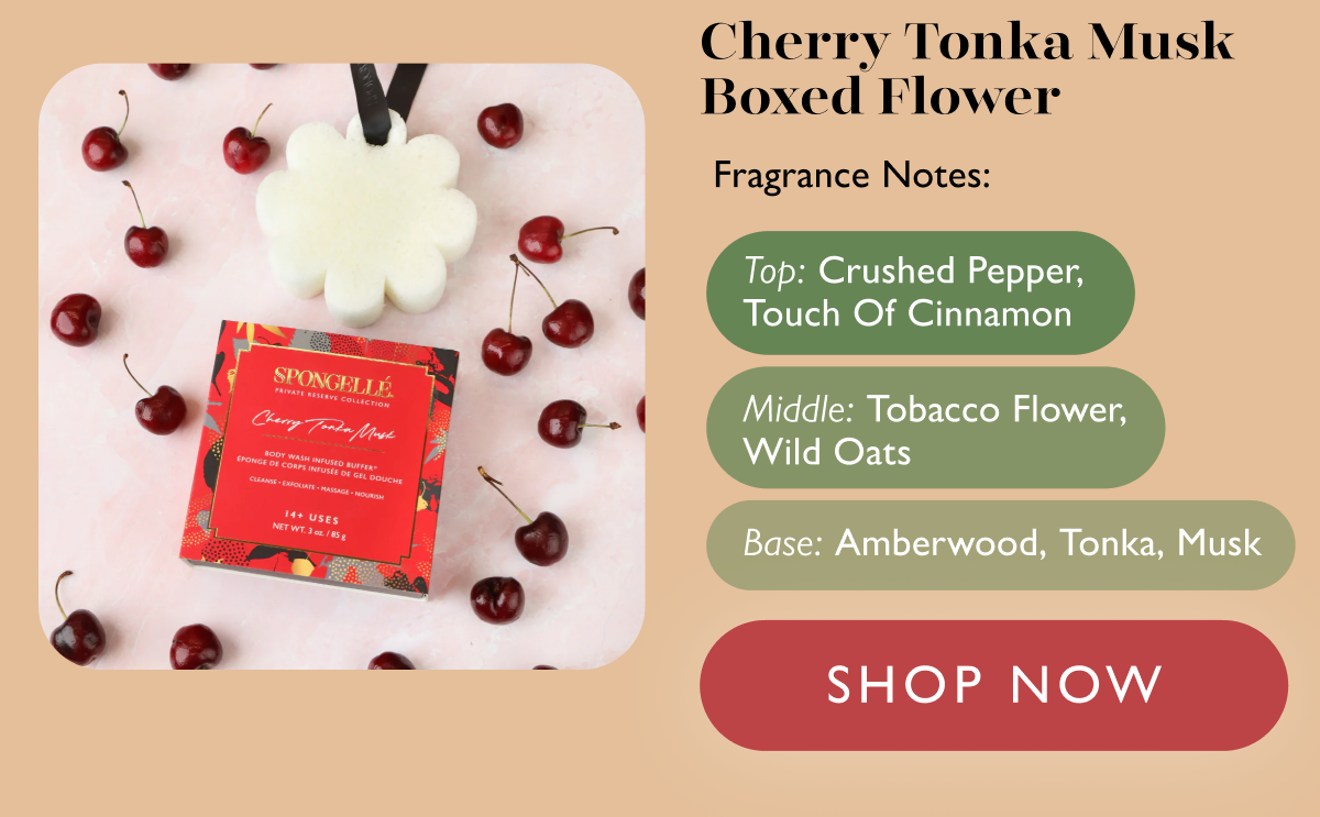 Cherry Tonka Musk Boxed Flower