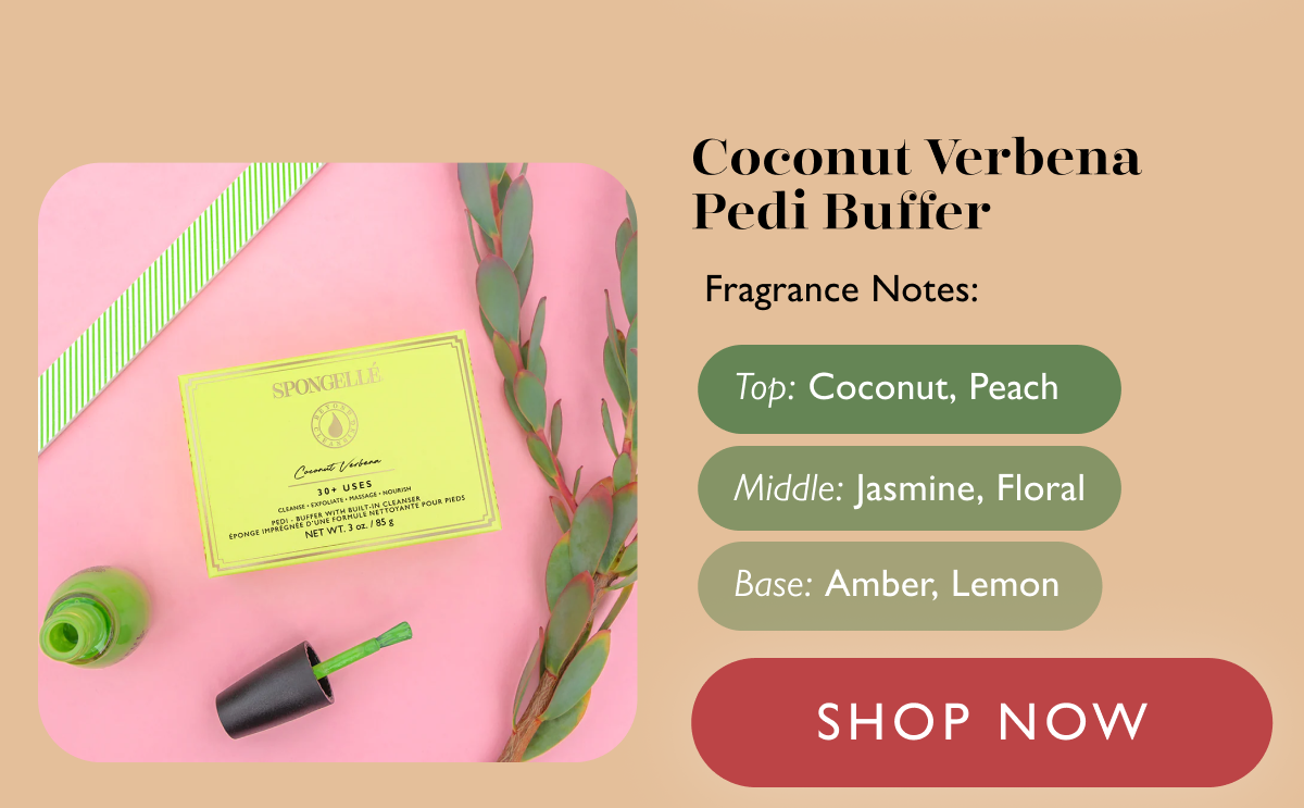Coconut Verbena Pedi Buffer