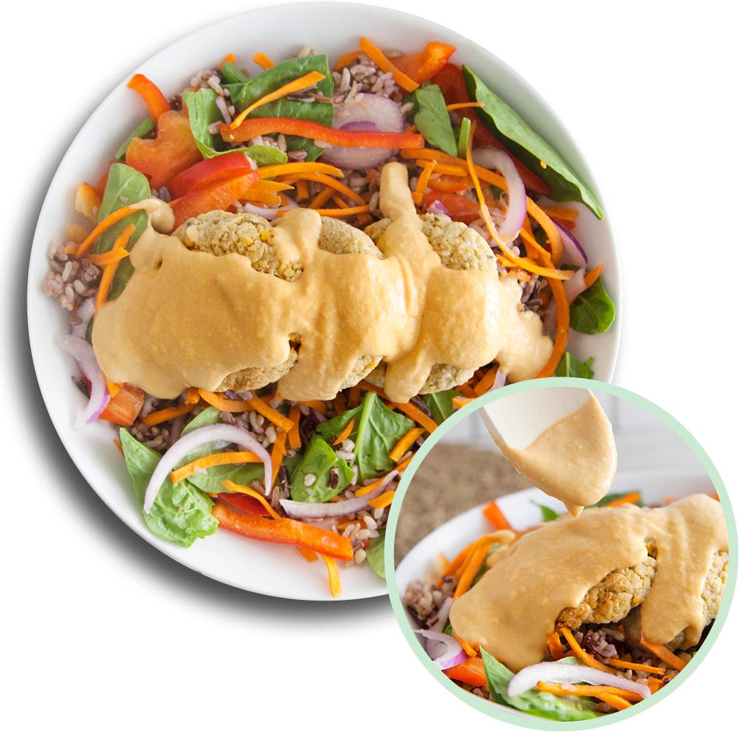 bakedfalafelhummusplate