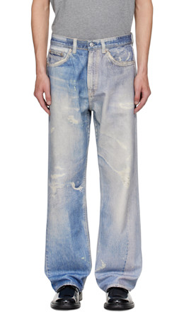 Blue Third Cut Jeans