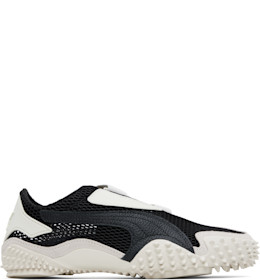 Black & Gray Mostro Mesh Sneakers - PUMA