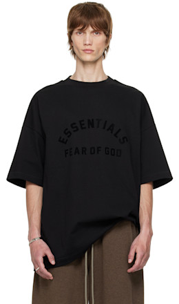 Black Bonded T-Shirt - Fear of God ESSENTIALS