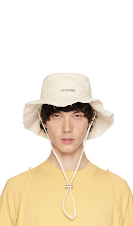 Off-White Les Classiques 'Le bob Artichaut' Bucket Hat - JACQUEMUS