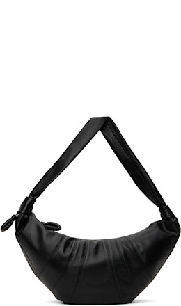 Black Large Croissant Bag - LEMAIRE