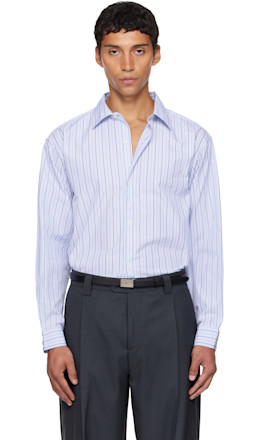 SSENSE Exclusive Blue Generous Shirt