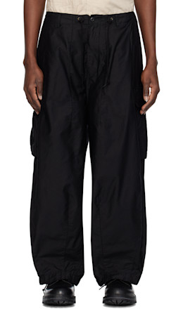 Black H.D. Cargo Pants - NEEDLES