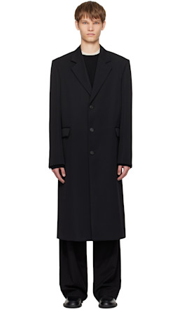 Black Compa Coat - The Row