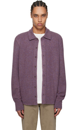 Purple Lautaro Shirt - The Row