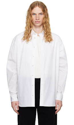 White Ruskin Shirt - The Row