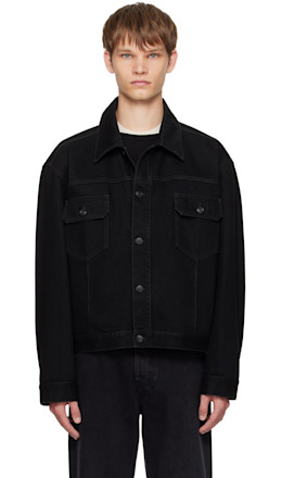 Black Orson Denim Jacket - The Row