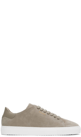 Taupe Clean 90 Suede Sneakers - Axel Arigato