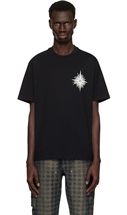 Black 'Amiri' Starburst T-shirt - AMIRI
