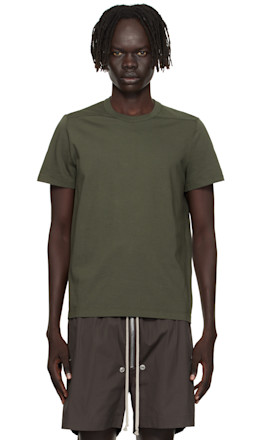 Khaki Concordians Short Level T-shirt - Rick Owens