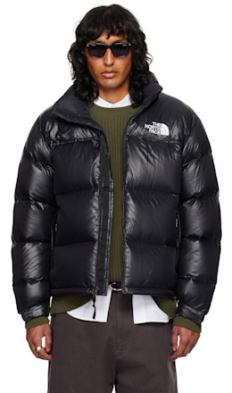 SSENSE Exclusive Black 1996 Retro Nuptse Down Jacket - The North Face