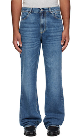 Blue Carlson Cut Jeans