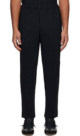 Black Basics Trousers
