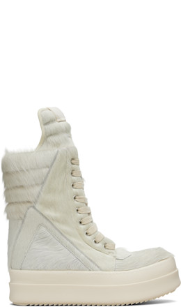 Off-White Concordians Megageobaskets Sneakers - Rick Owens